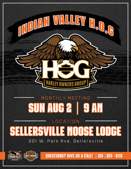Indian Valley HOG Meeting
