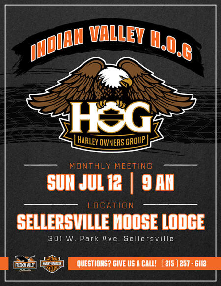 Indian Valley HOG Meeting