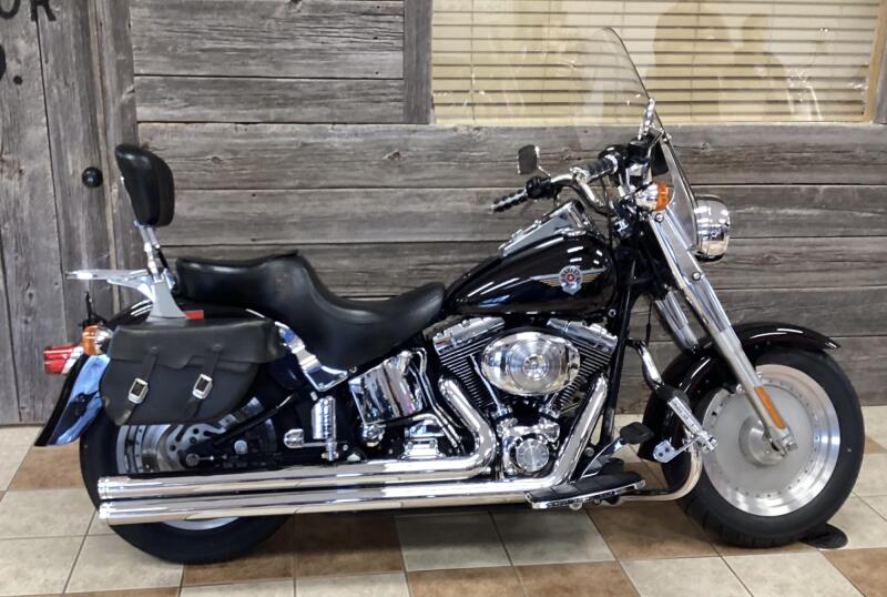 2001 Harley-Davidson® Fat Bob® Vivid Black Black Trim