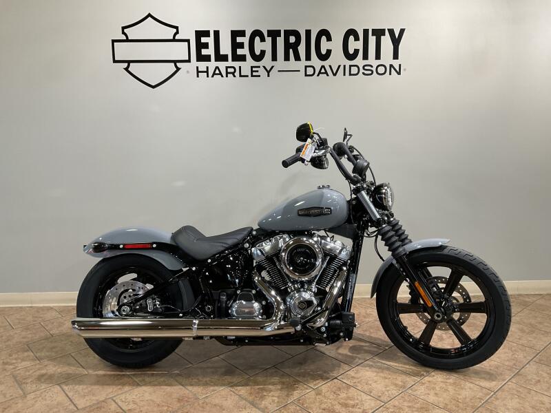 2026 Harley-Davidson® FXBB Street Bob® Dark Billiard Gray