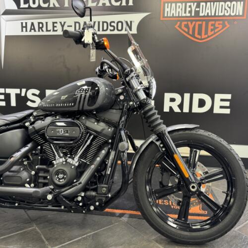 2022 Harley-Davidson® Street Bob® 114 Gauntlet Gray Metallic thumb 3
