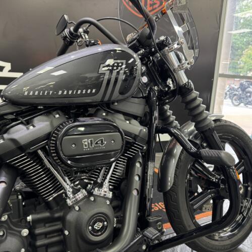 2022 Harley-Davidson® Street Bob® 114 Gauntlet Gray Metallic thumb 2