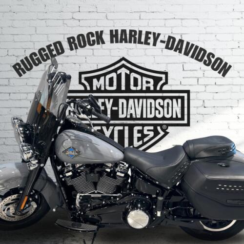 2026 Harley-Davidson® Heritage Classic Dark Billiard Gray Black Cast Wheels thumb 3