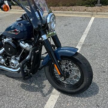 2019 Harley-Davidson® Softail Slim® Billiard Blue thumb 2