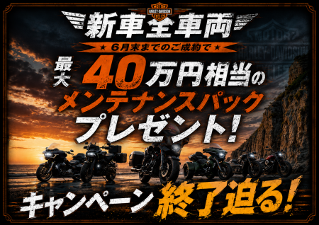 【6月末まで！終了迫る！】