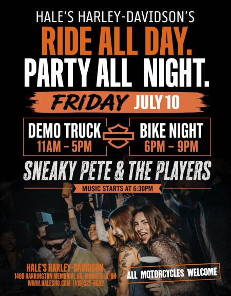 Ride All Day. Party All Night.