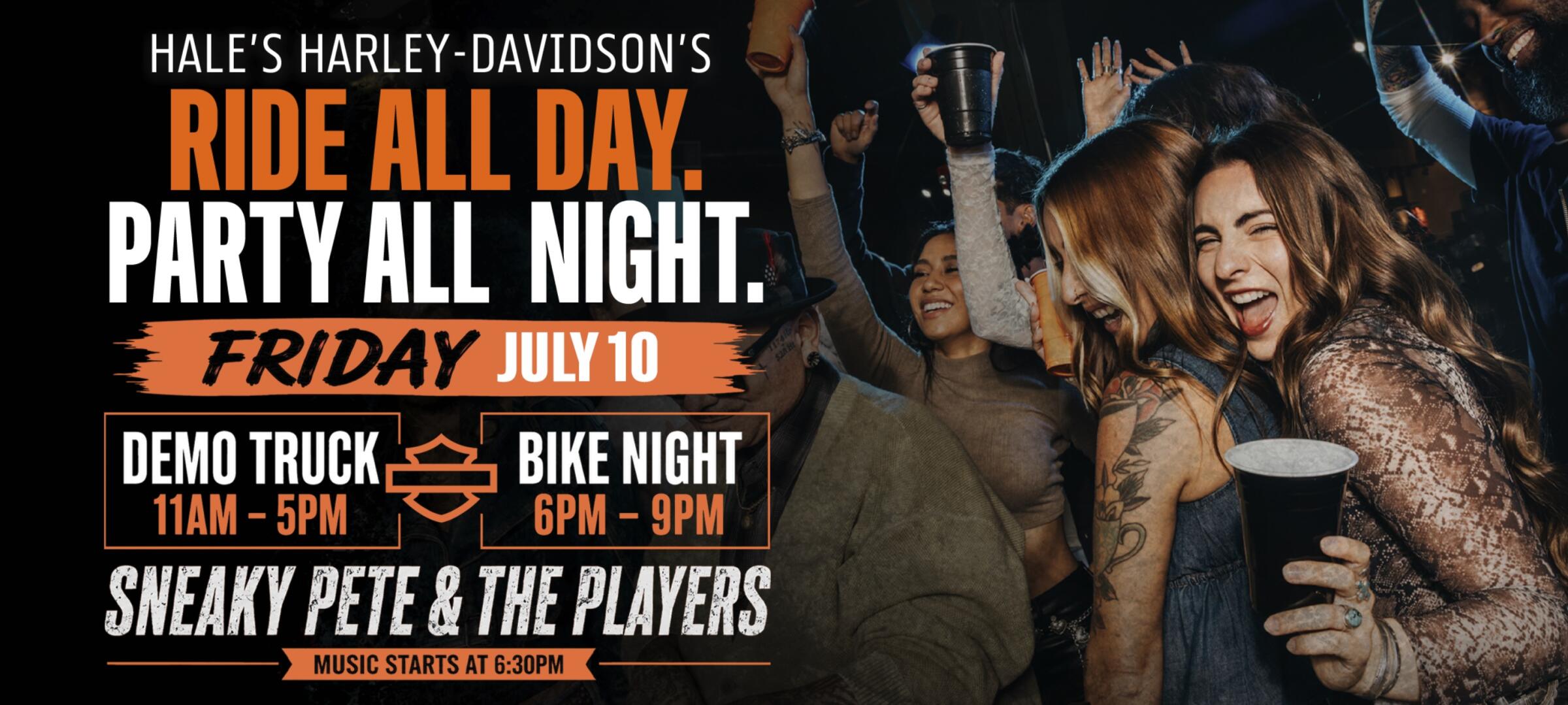 Ride All Day. Party All Night. July 2026