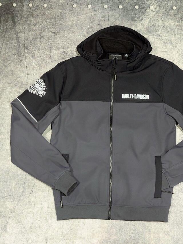 JACKET-WOVEN,DARK GREY/BLACK | Harley-Davidson® 知立