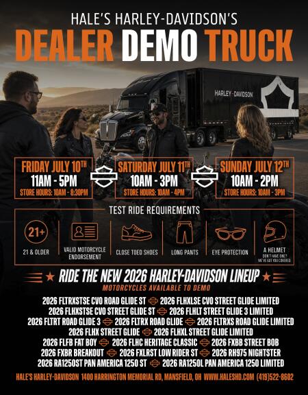 Harley-Davidson Dealer Demo Truck Weekend