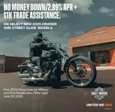 No Money Down/2.99% APR + $1K Trade Assistance