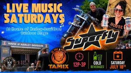 Live Music Saturdays - Superfly