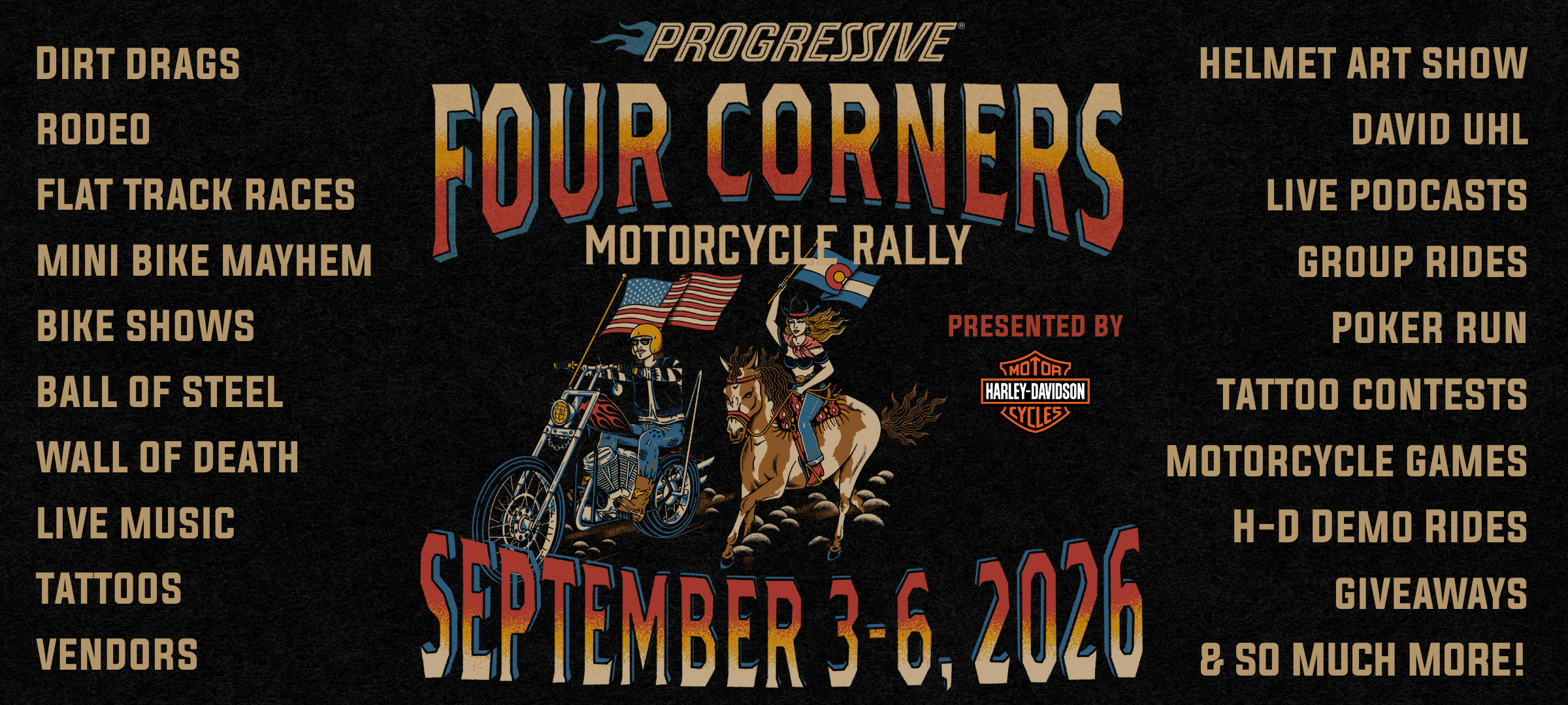 Four Corners Motorcycle Rally 