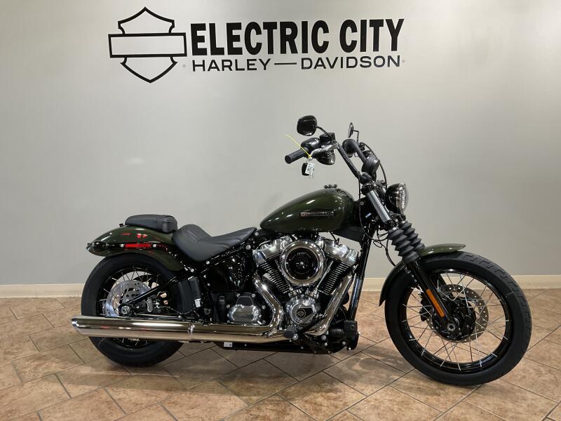 2026 Harley-Davidson® Street Bob® Olive Steel Metallic