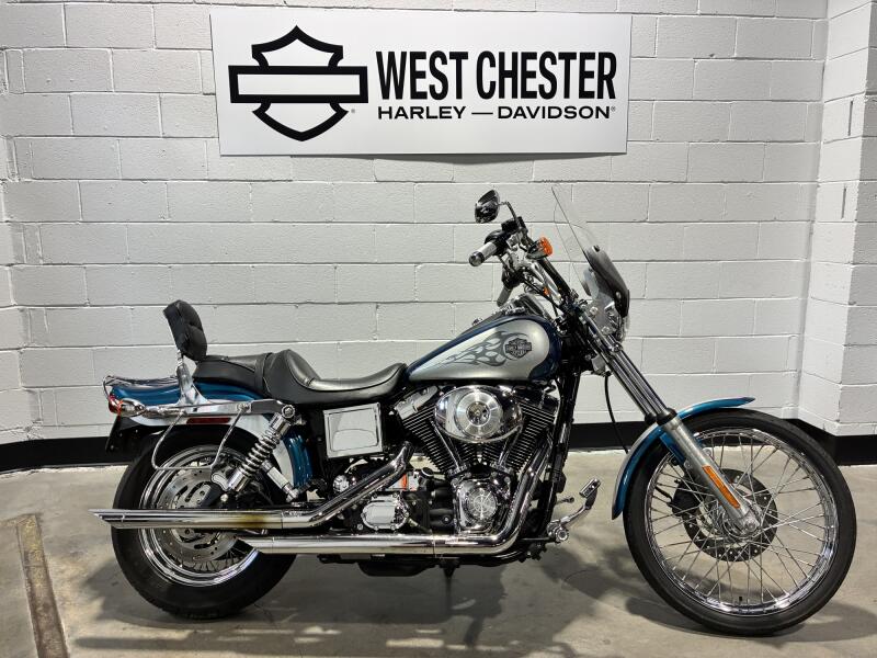 2004 Harley-Davidson® Wide Glide Luxury Teal and Brilliant Silver FXDWG