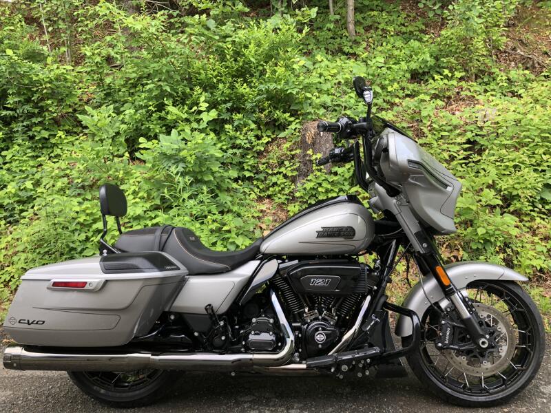 2023 Harley-Davidson® CVO™ Street Glide® Dark Platinum w/Pinstripe