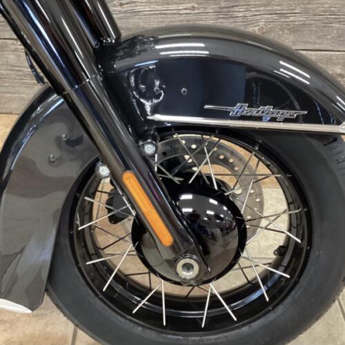 2026 Harley-Davidson® Heritage Classic Midnight Ember w/Laced Wheels thumb 1
