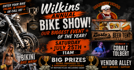 Wilkins Annual Bike Show!