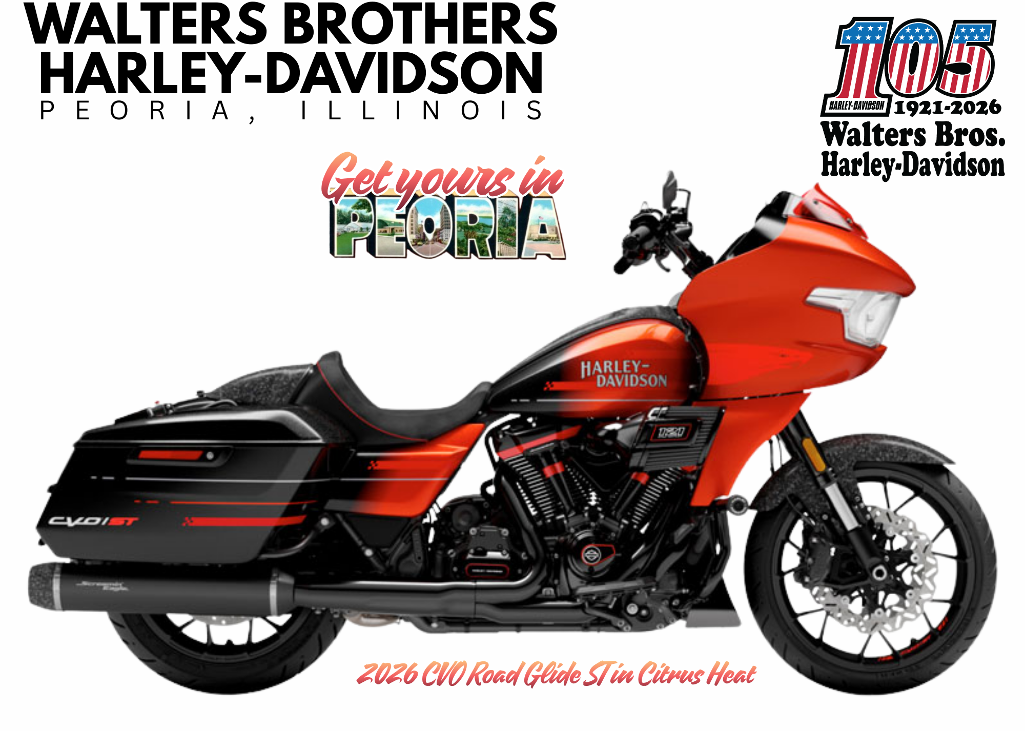 FLTRXSTSE 2026 CVO Road Glide ST