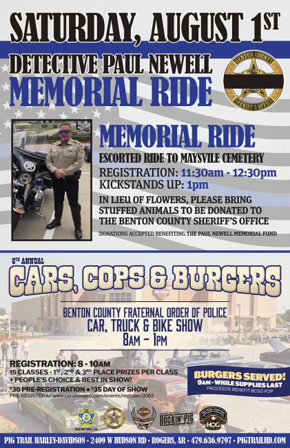 Paul Newell Memorial Ride