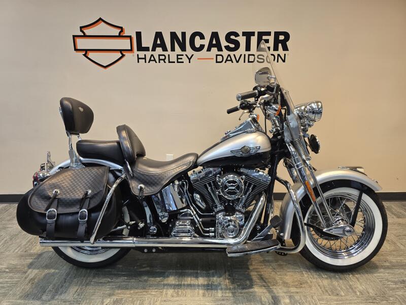 2003 Harley-Davidson® Heritage Springer Two-Tone Sterling Silver and Vivid Black FLSTSI