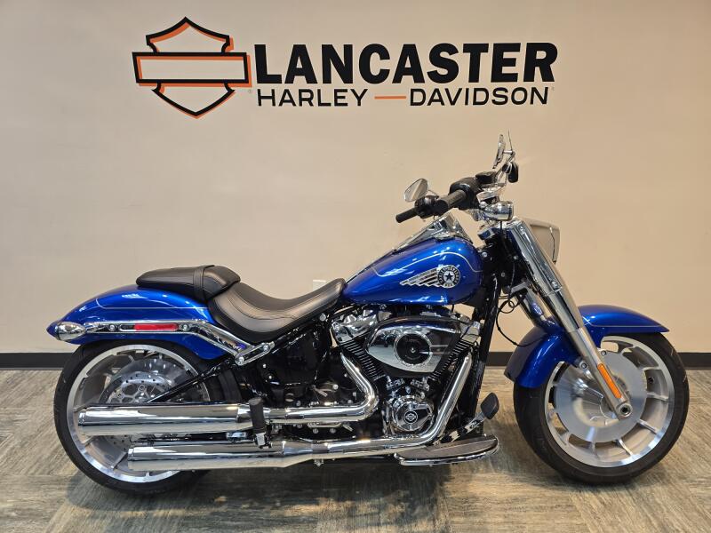 2025 Harley-Davidson® Fat Boy® Blue Burst FLFB