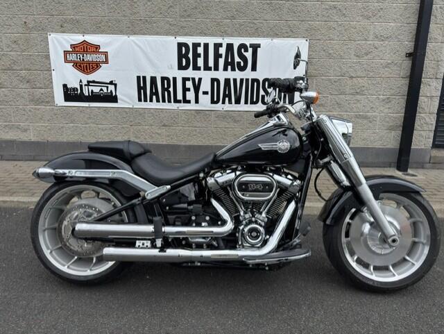Fat Boy 1k miles , Cobra Pipes , Side Plate 
