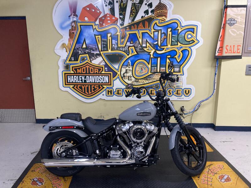 2025 Harley-Davidson® Street Bob® Billiard Gray w/Cast Wheels FXBB