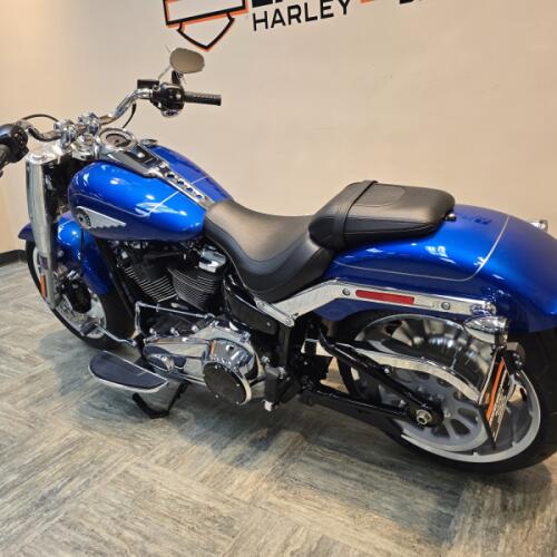 2025 Harley-Davidson® Fat Boy® Blue Burst FLFB thumb 0