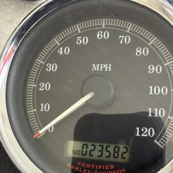 2004 HARLEY-DAVIDSON FXDL LOW RIDER in Sierra Red and Brilliant Silver thumb 3