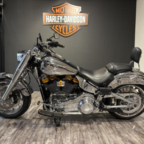 2025 Harley-Davidson® Fat Boy® Gray Ghost Reflection thumb 3