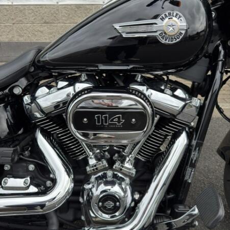 Fat Boy 1k miles , Cobra Pipes , Side Plate  thumb 2
