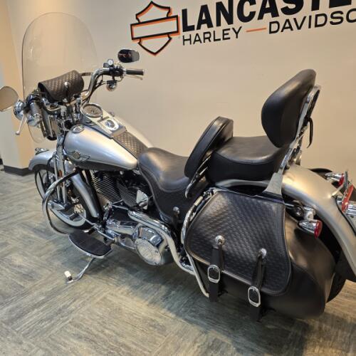 2003 Harley-Davidson® Heritage Springer Two-Tone Sterling Silver and Vivid Black FLSTSI thumb 0