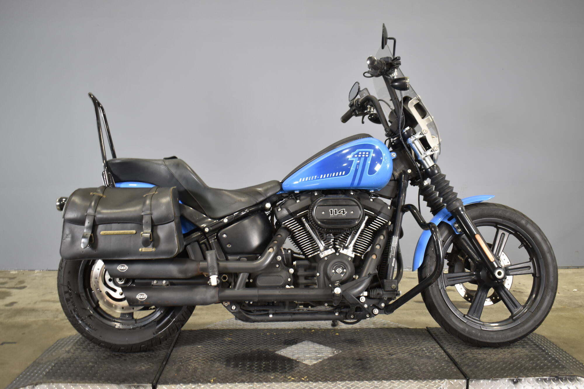 2022 Harley-Davidson® Street Bob® 114 Fastback Blue | Motown 