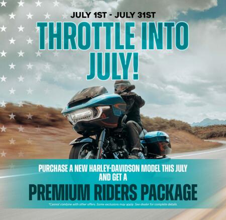 Throttle into July!