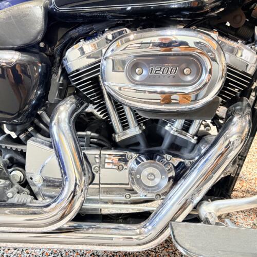 2015 XL1200C Harley-Davidson® 1200 Custom Vivid Black thumb 3
