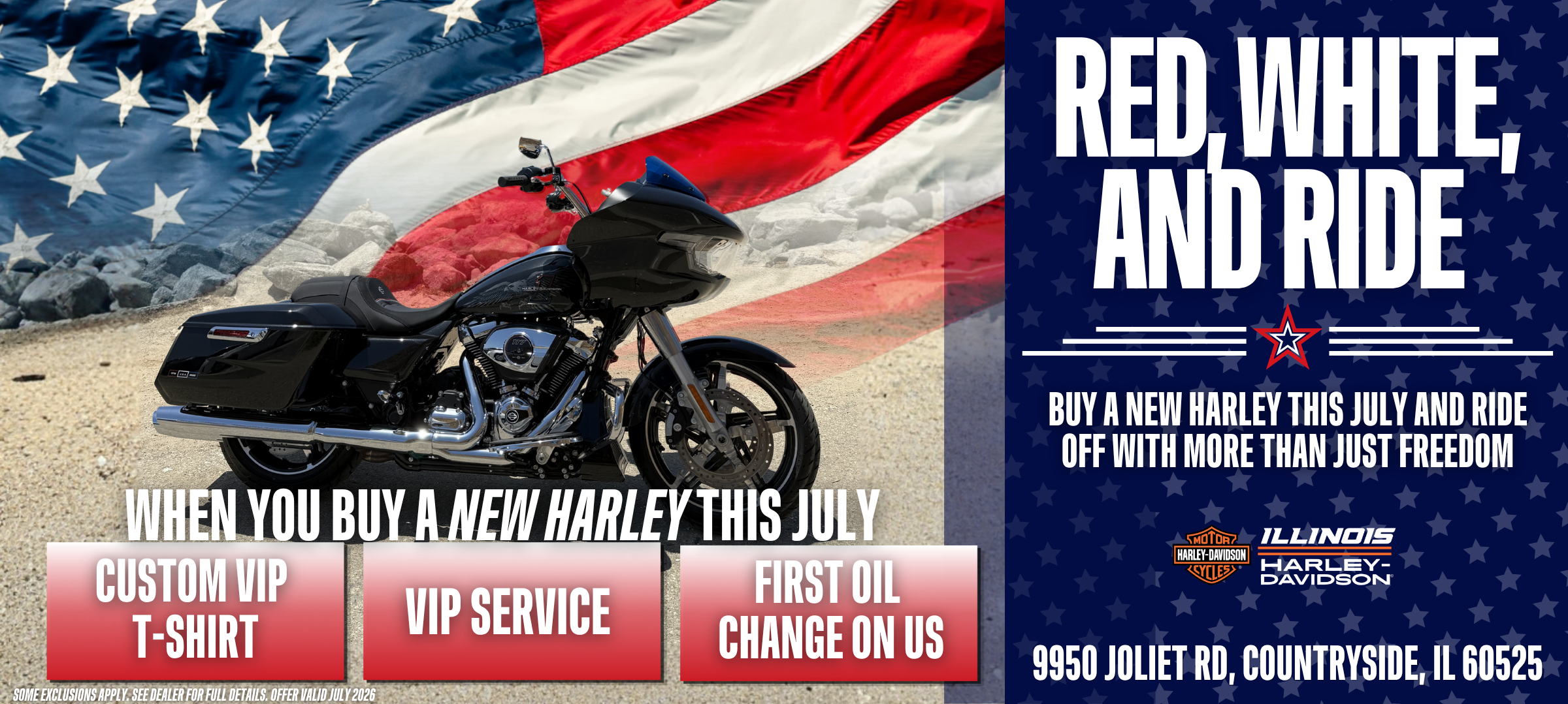 Red, White, & Ride