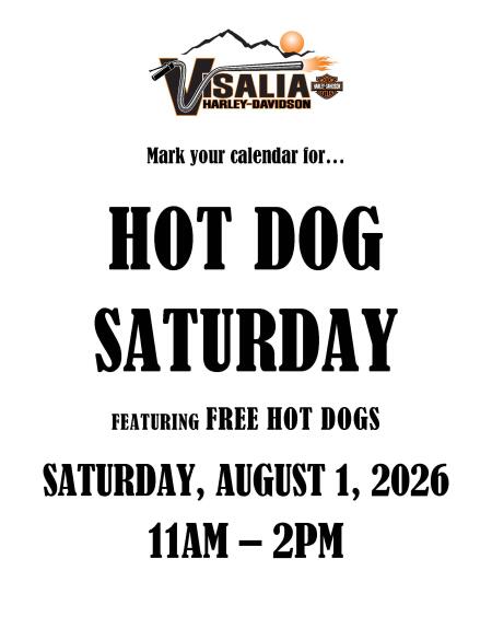 HOT DOG SATURDAY