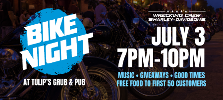 Bike Night at Tulip's