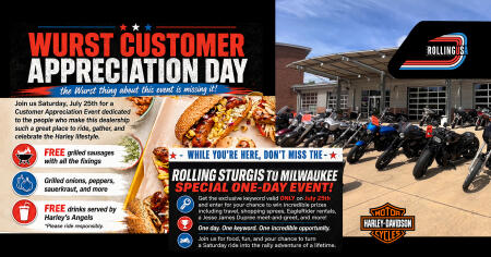 Wurst Customer Appreciation Day!