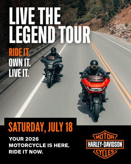 Live the Legend Tour - Test Ride Event