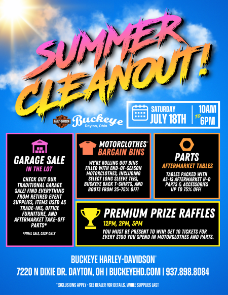 Summer Cleanout