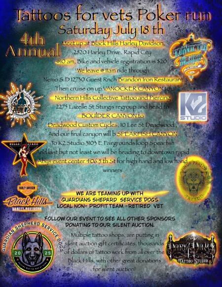 Convicted Designs 4th Annual Poker Run