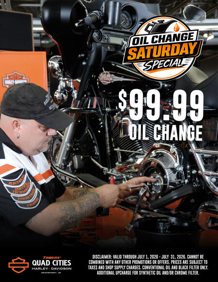 Oil Change Saturday Special