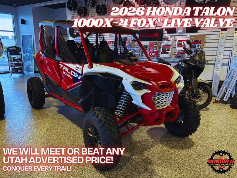 2026 Honda Talon 1000X-4 FOX® Live Valve