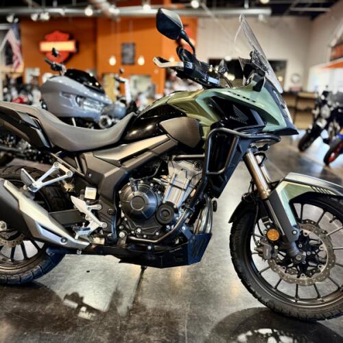2023 Honda CB500X ABS Pearl Organic Green thumb 3