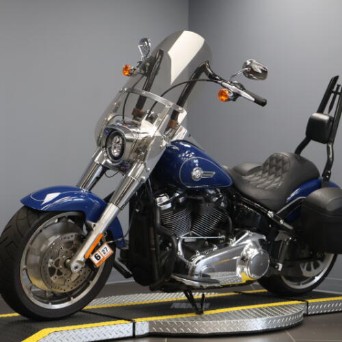 2023 Harley-Davidson® Fat Boy® 114 Bright Billiard Blue thumb 0