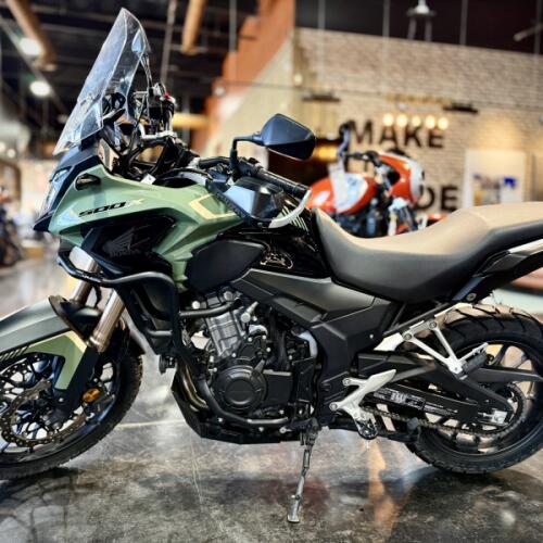 2023 Honda CB500X ABS Pearl Organic Green thumb 2