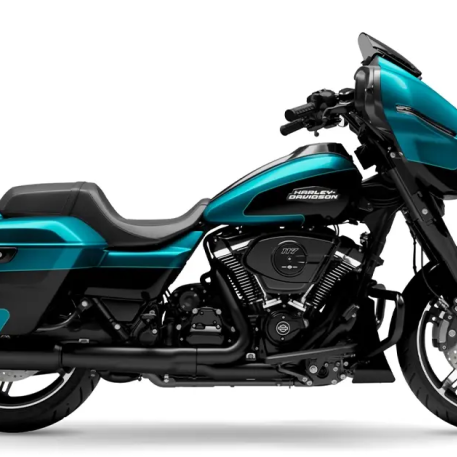 2026 Harley-Davidson® Street Glide® Teal Thunder / Vivid Black Black Trim thumb 0