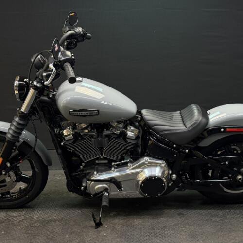 Harley-Davidson® Street Bob® 2026 FXBB DRK BILIARD GRAY thumb 0