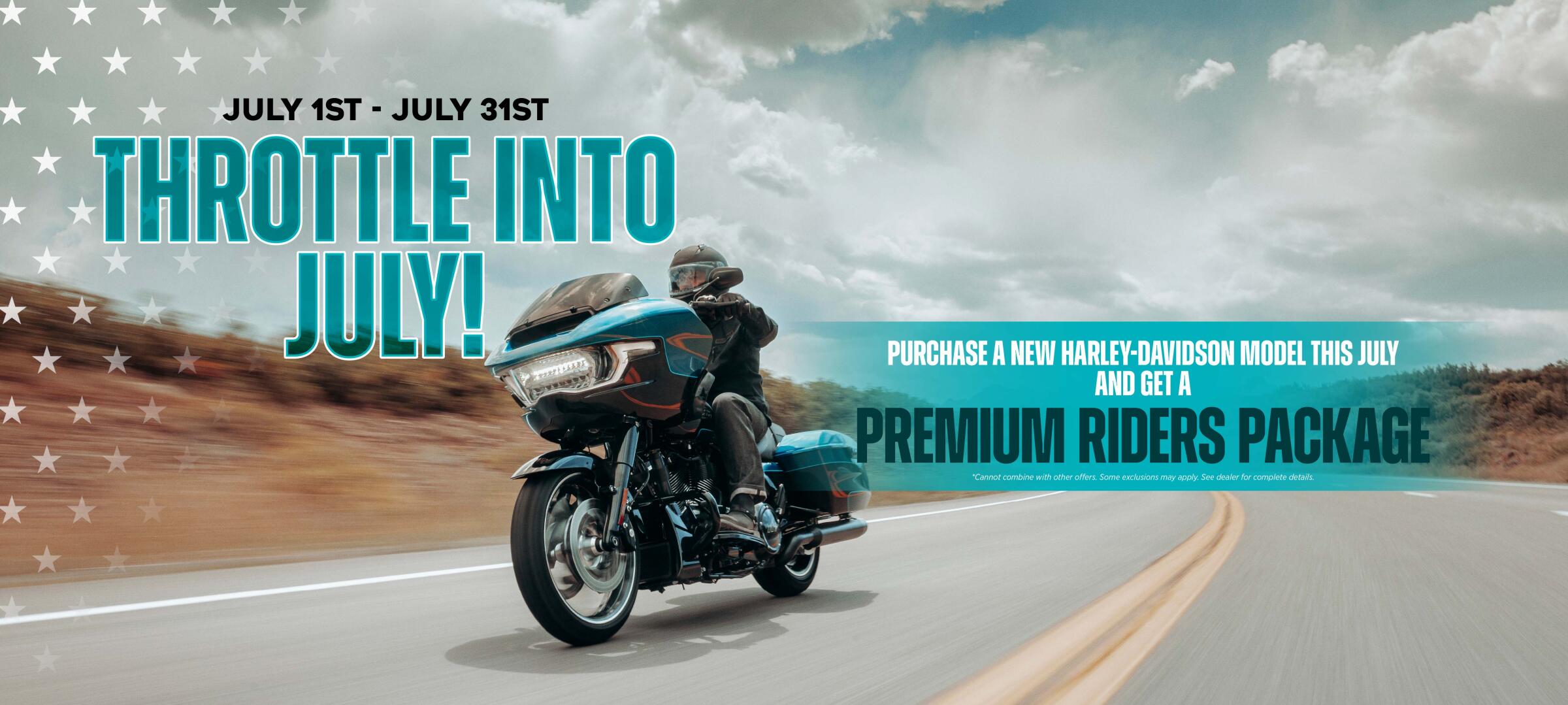 Throttle Into July